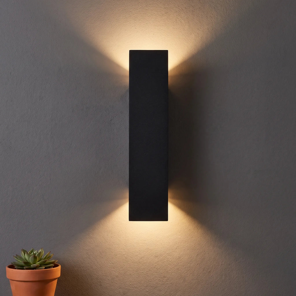 GlowScape - Modern Outdoor Updown Wall Light Patio Illumination
