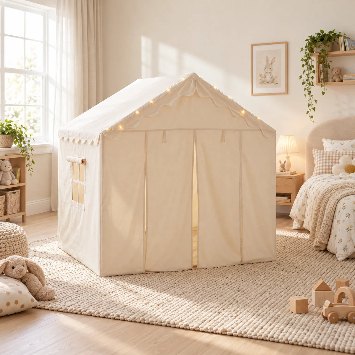 Haveno - Indoor Kids Play Tent Creating A Cosy Reading Spot