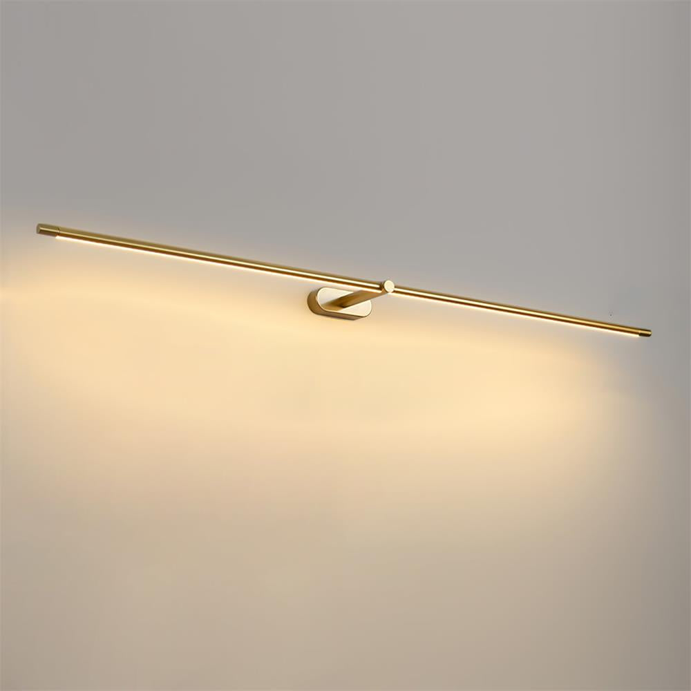 Linear rechargeable wall lamp