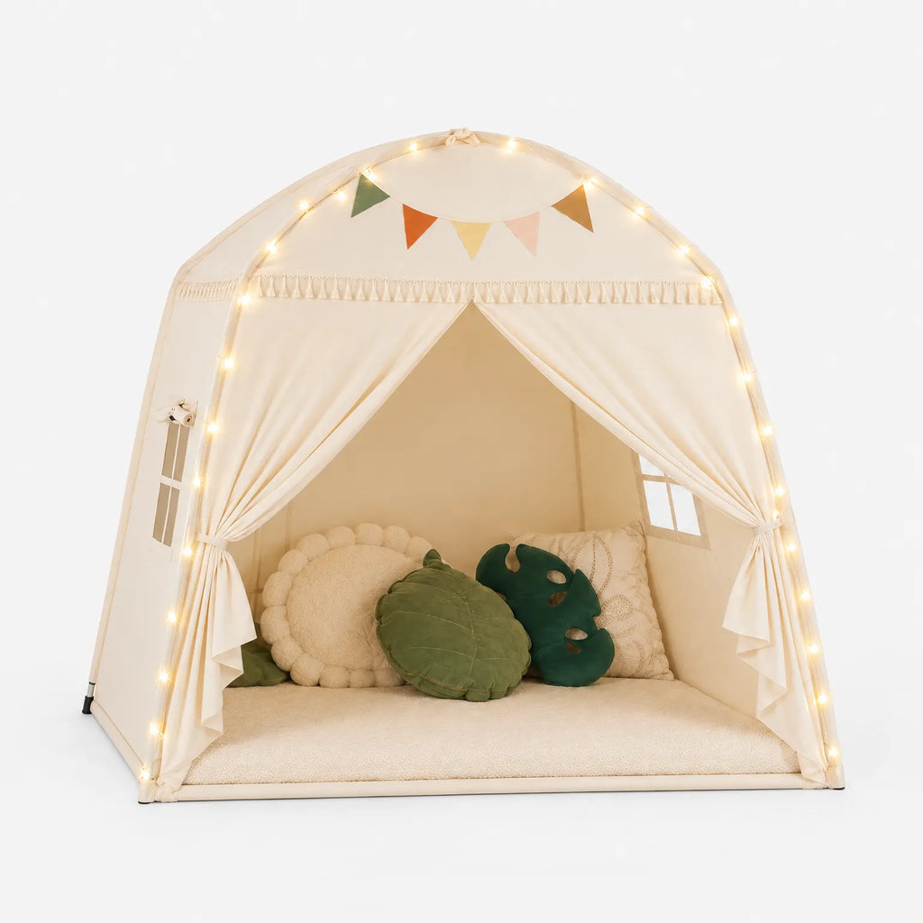 Kampi - Childrens Indoor Teepee Play Tent Reading Books Indoors