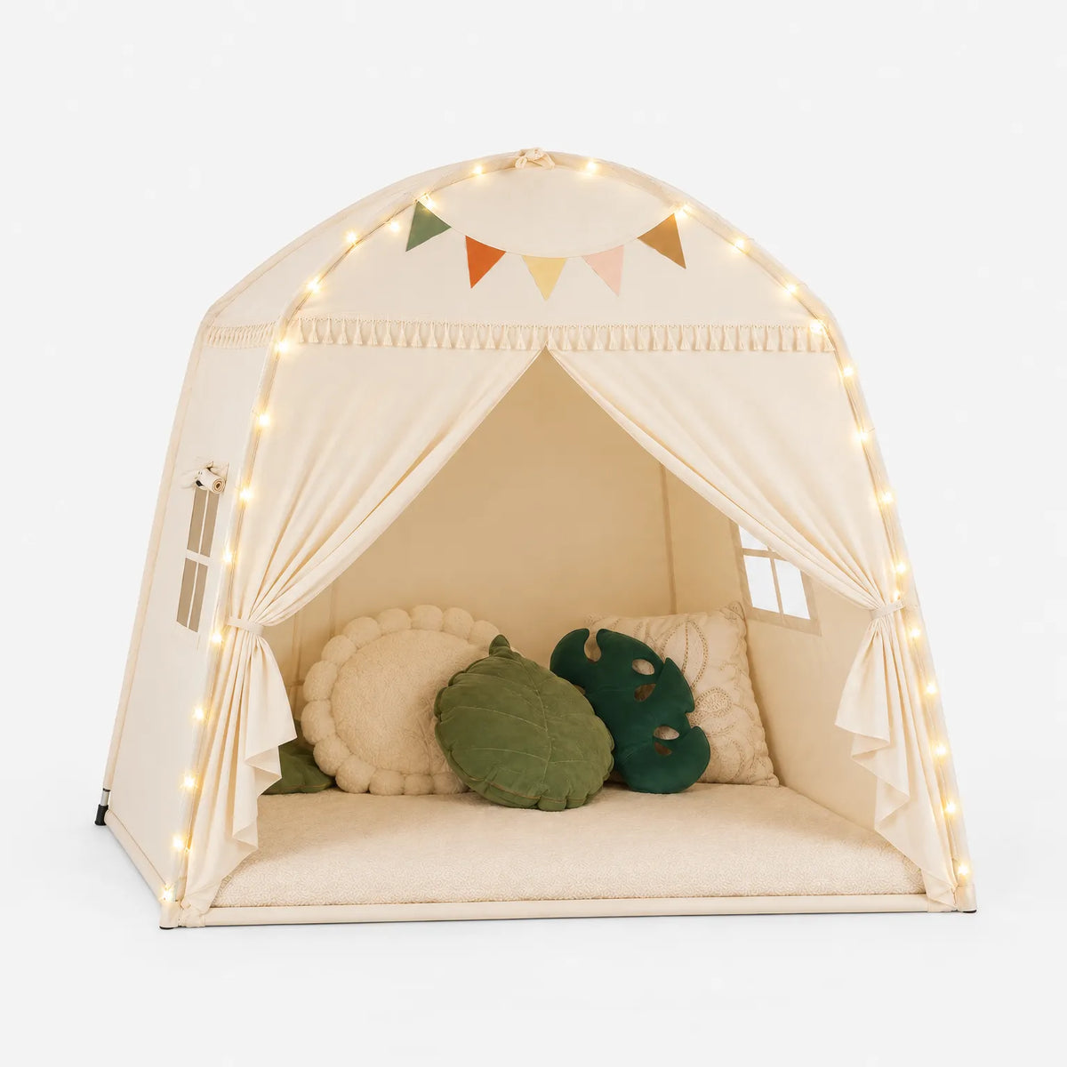 Kampi - Childrens Indoor Teepee Play Tent Reading Books Indoors