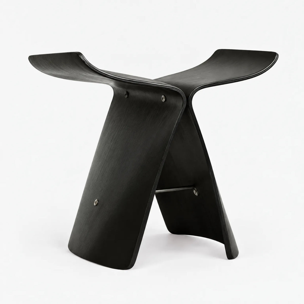 Kyoshi - Curved Wooden Stool Extra Seating