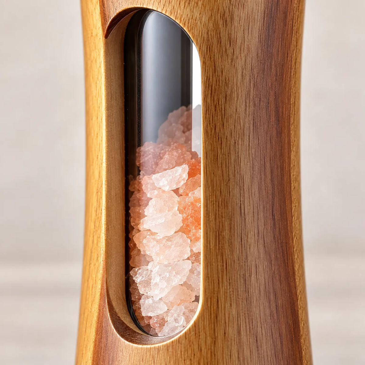 Lignum - Wooden Salt And Pepper Mills Seasoning Meals At The Table