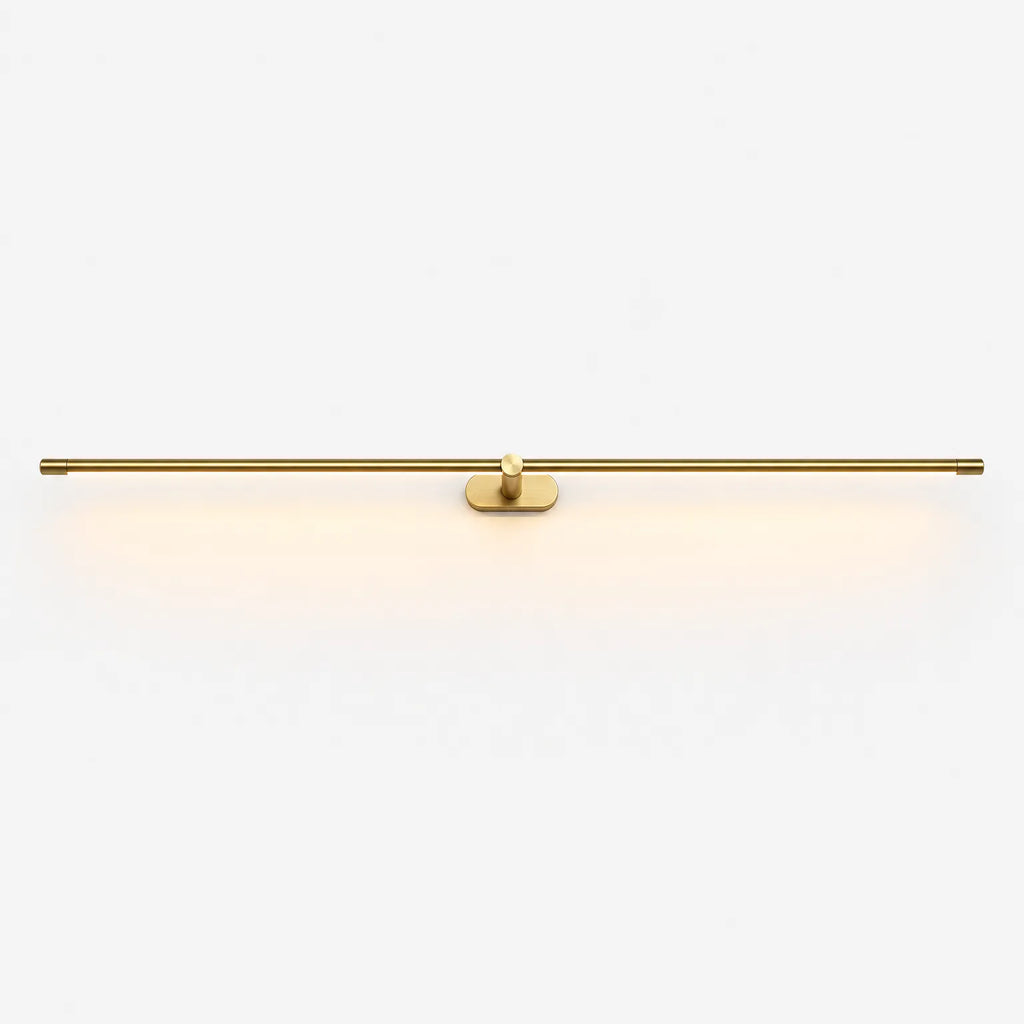 Linea - Minimalist Linear Wall Lamp Highlighting Artwork