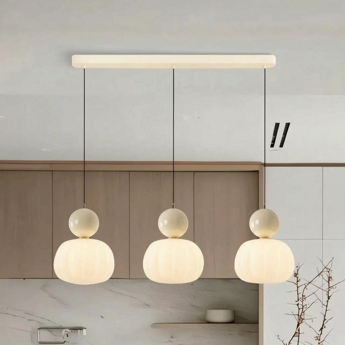 LuminaDrop - Modern Art Deco Pendant Light Dining Room Illumination