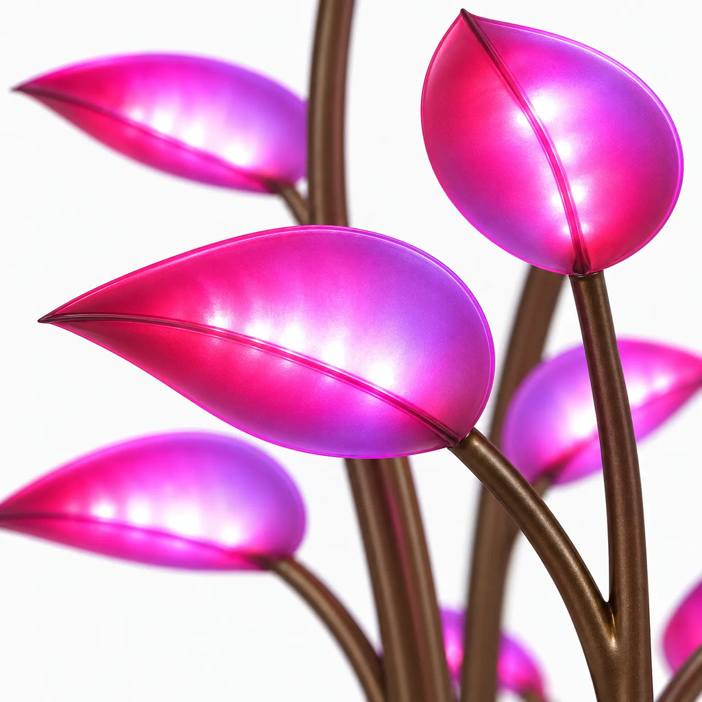 Luminaflora - App-Controlled LED Indoor Plant Illuminating Living Spaces