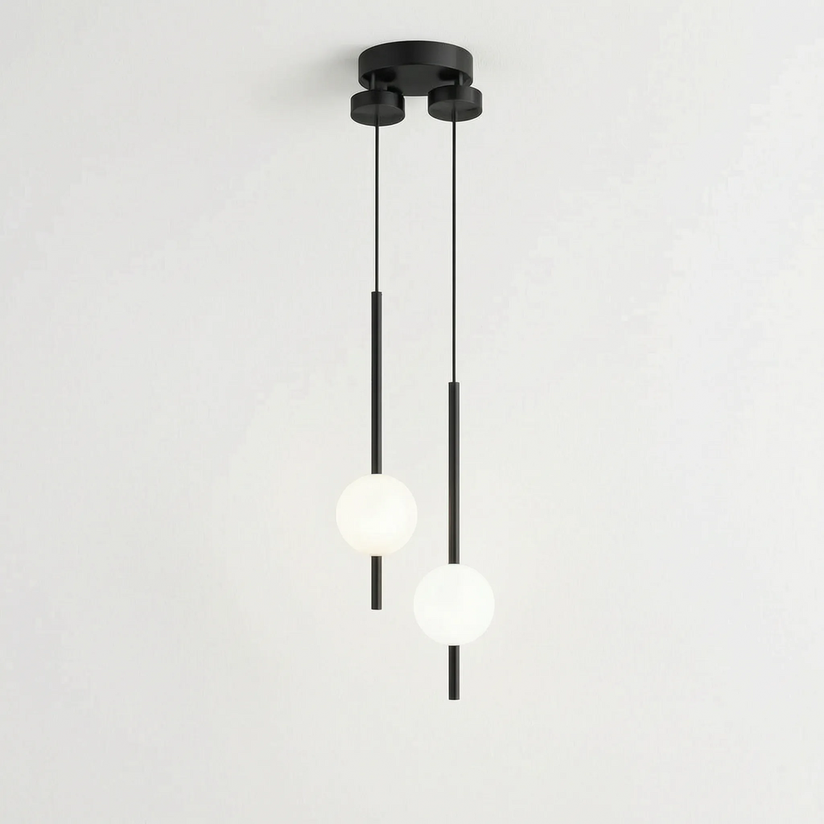 Luminix - Modern Double Pendant Ceiling Light Dining Space Illumination