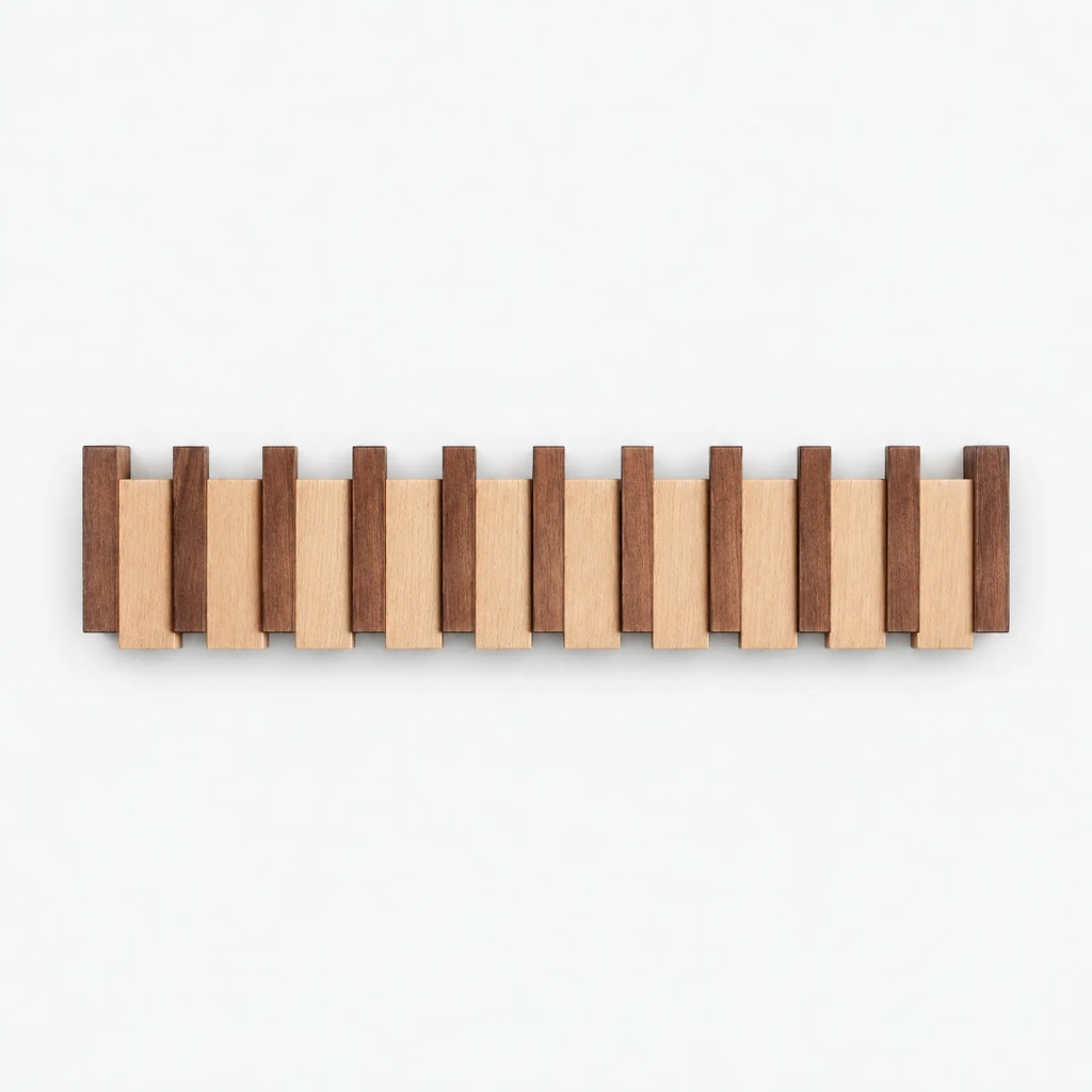 Melodya - Piano Key Coat Rack Hanging Coats Neatly