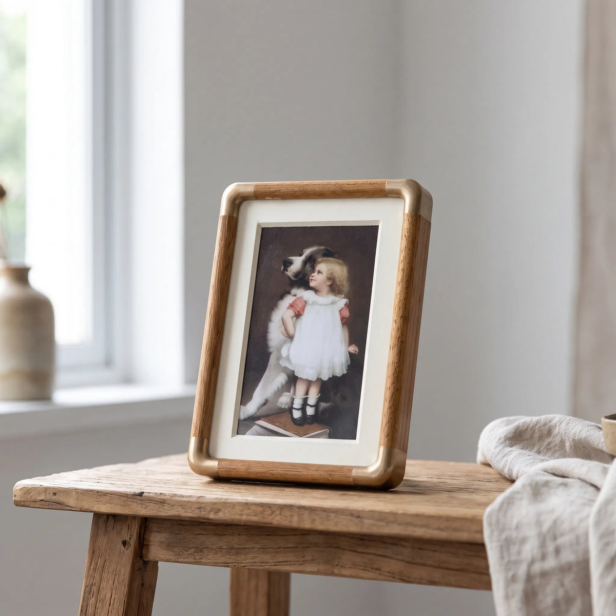 Memoris - Classic Freestanding Photo Frame Displaying Wedding Memories