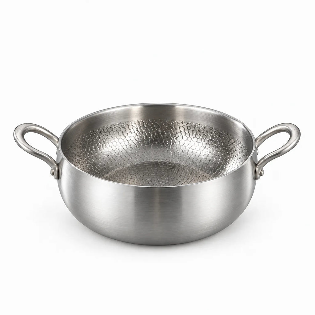 Morlake - Deep Two-Handled Stovetop Cooking Pot Slow Cooking Stews And Soups