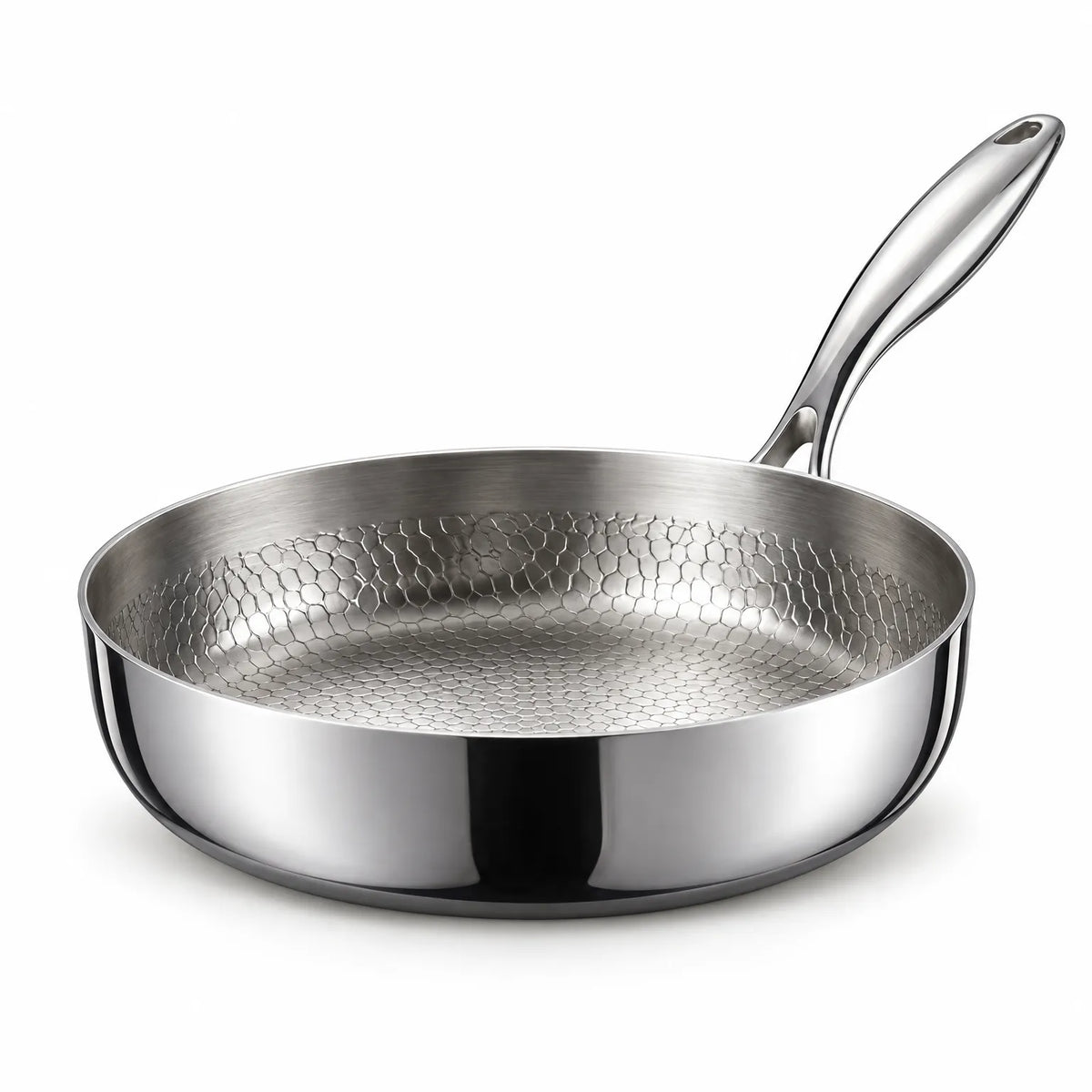 Morvane - High-Walled Frying Pan For Family Meals Frying Eggs, Pancakes And Fish