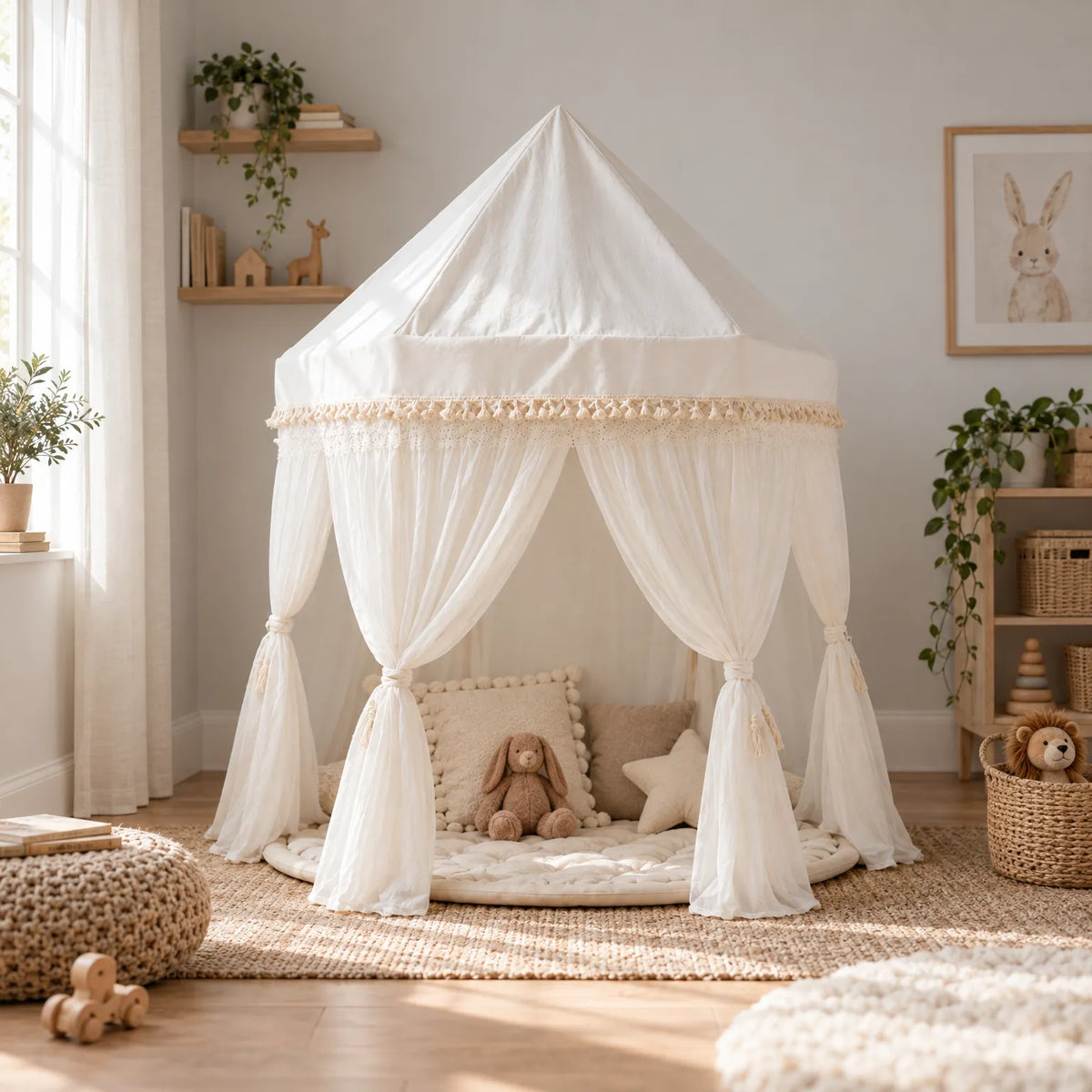 Nookia - Boho Kids Playhouse Reading Corner Creation
