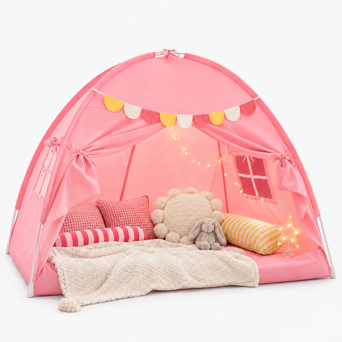 Nookla - Childrens Canopy Tent For Bed Creating A Cosy Reading Corner