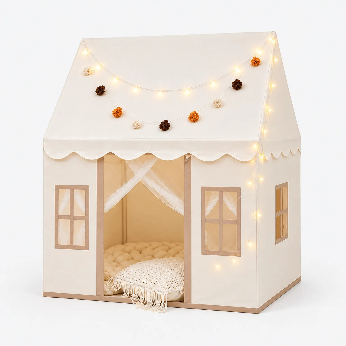 Nooklet - Children's Indoor Play House Tent Creating A Quiet Reading Corner