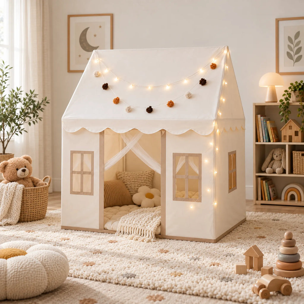 Nooklet - Children's Indoor Play House Tent Creating A Quiet Reading Corner