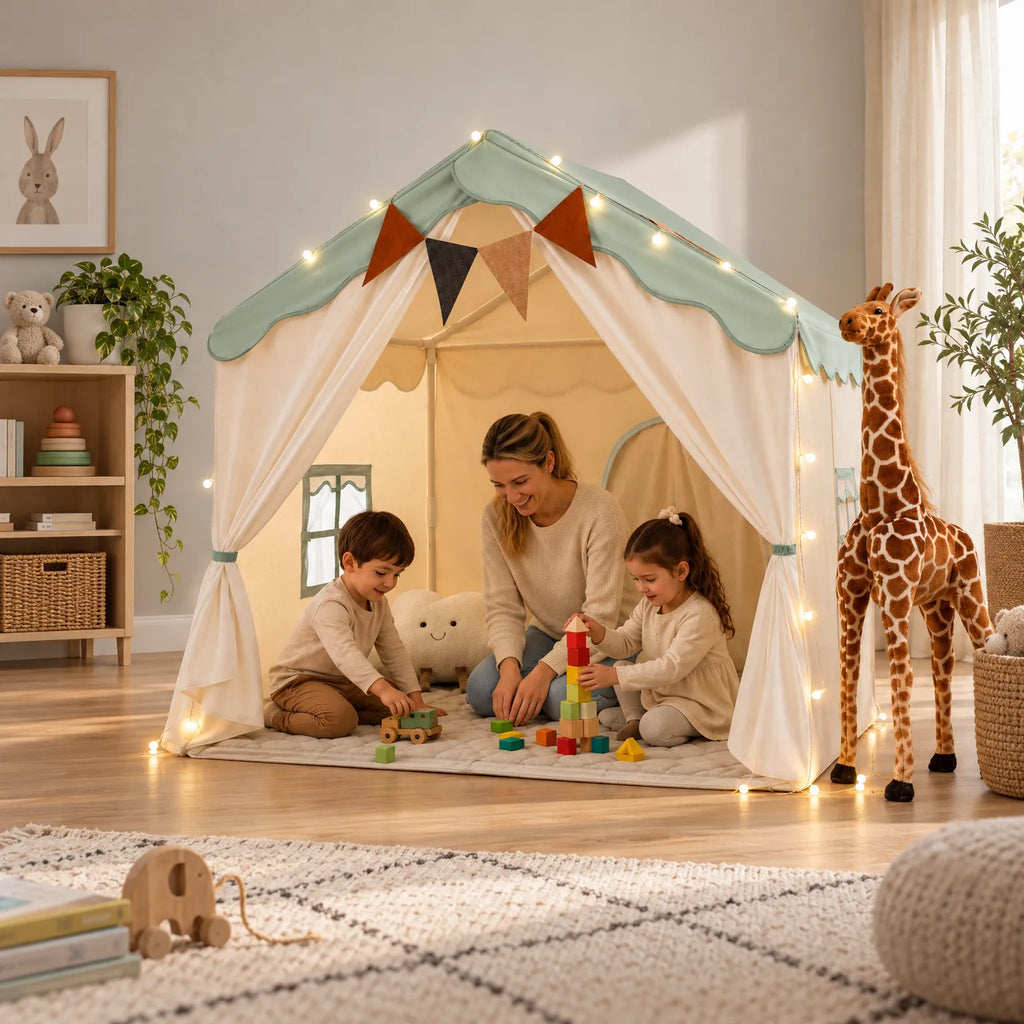 Nooksy - Childrens Indoor Playhouse Tent Creating A Reading Nook