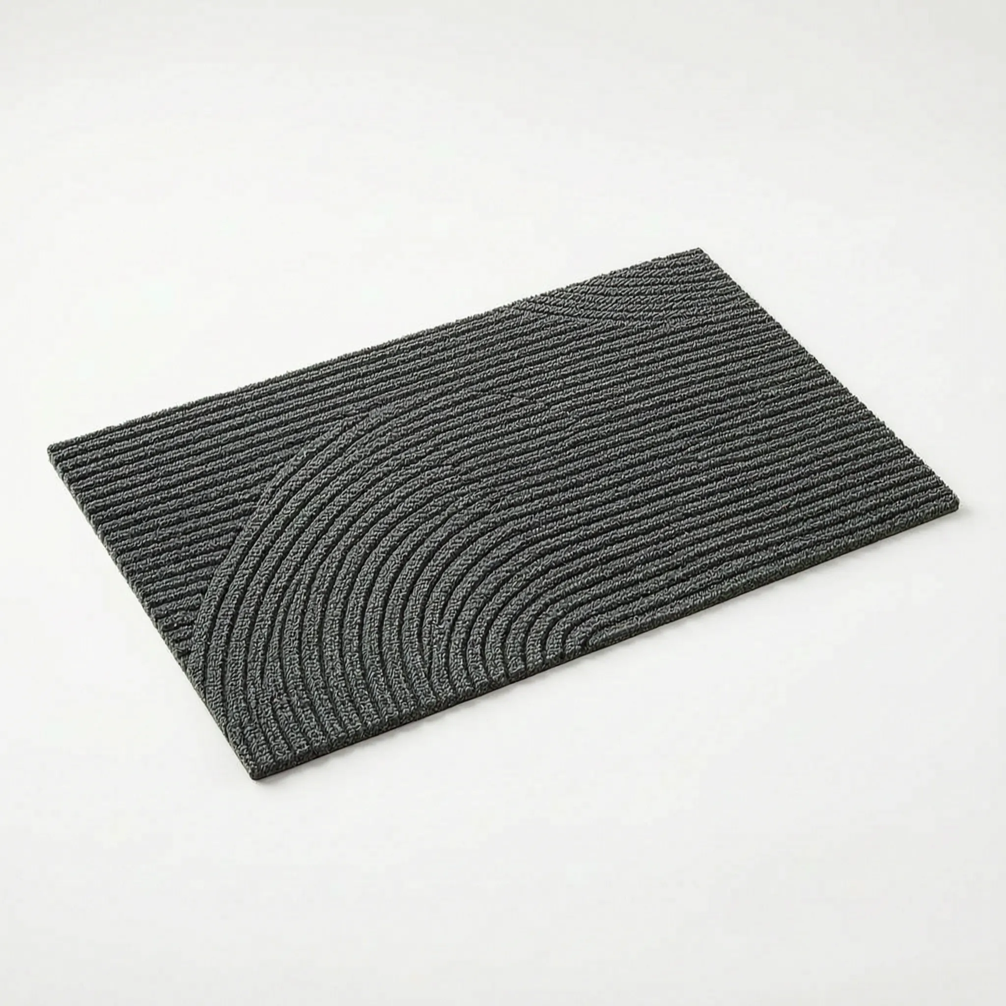 NordiMat - Modern Patterned Front Door Mat Trapping Dirt