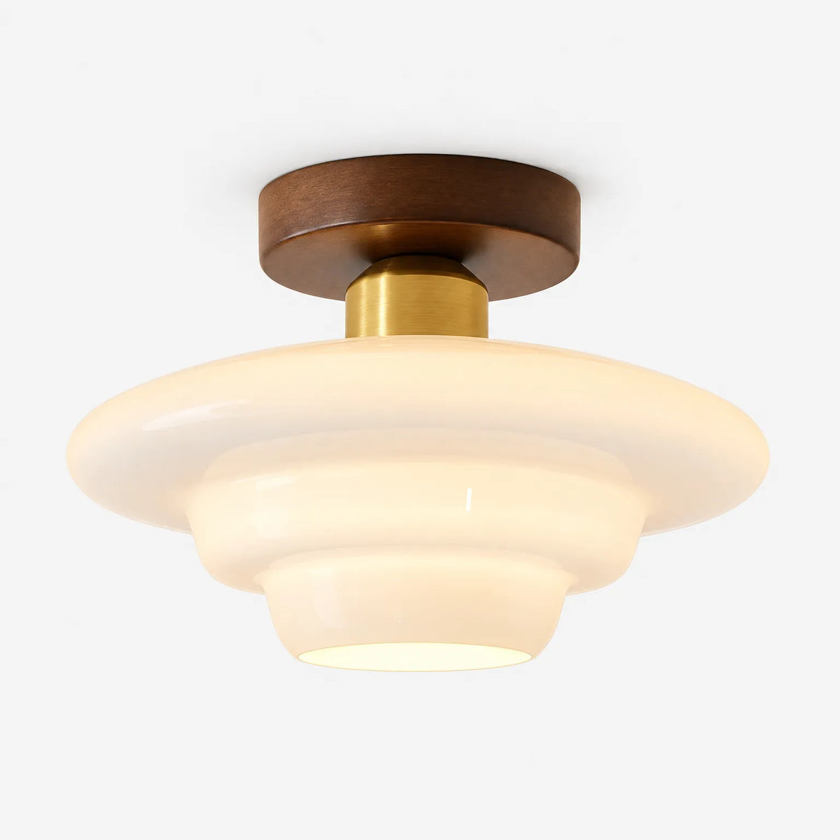 Novalis - Scandinavian Ceiling Light Illuminating Hallways