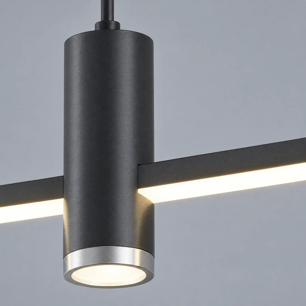 Novastra - Linear Pendant Light Illuminating Kitchen Islands