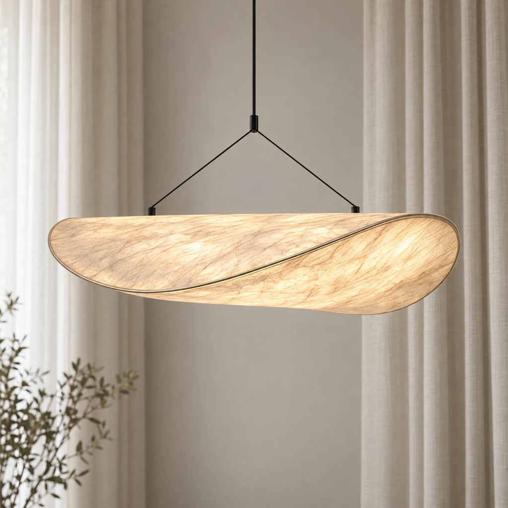Nuvola - Cloud-Shaped Ceiling Pendant Light Illuminating Dining Spaces