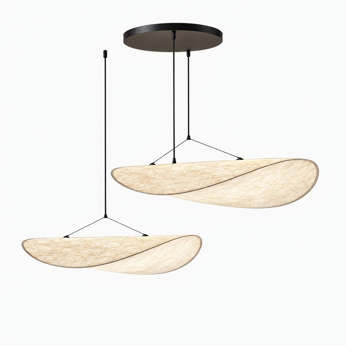 Nuvola - Cloud-Shaped Ceiling Pendant Light Illuminating Dining Spaces