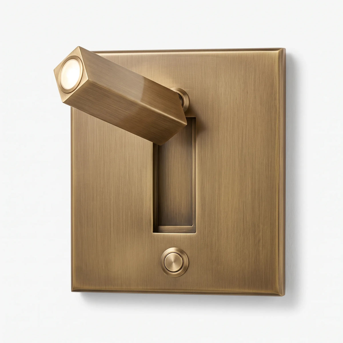 Nyxum - Recessed Folding Reading Wall Sconce Reading In Bed Without Disturbing A Sleeping Partner