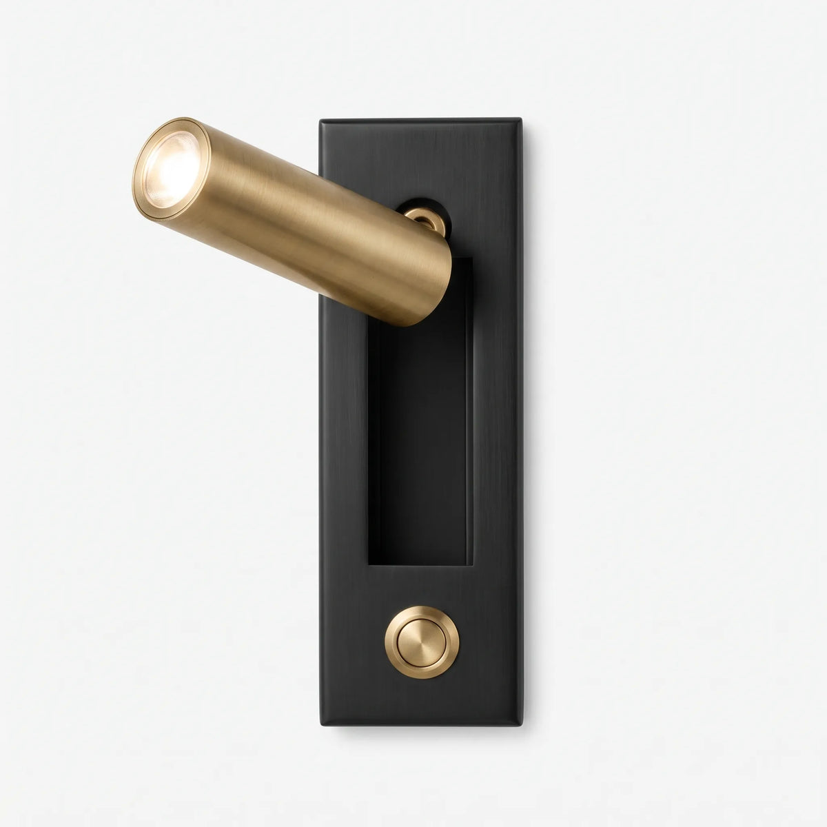 Nyxum - Recessed Folding Reading Wall Sconce Reading In Bed Without Disturbing A Sleeping Partner