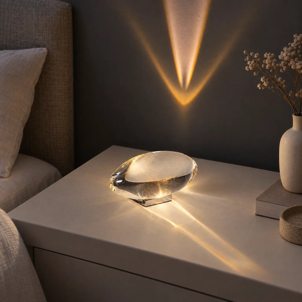 Ovida - Sculptural Led Table Lamp Provide Ambient Lighting