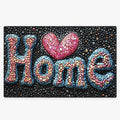 Pebbly - Pebble Print Bath Mat For Bathroom Floors Stepping Out Of The Shower Onto A Dry, Grippy Surface