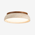 Pietra - Stone Flush Mount Ceiling Light Illuminating Living Spaces