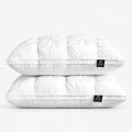 Plumoso - Tufted Down Pillow Supporting The Neck