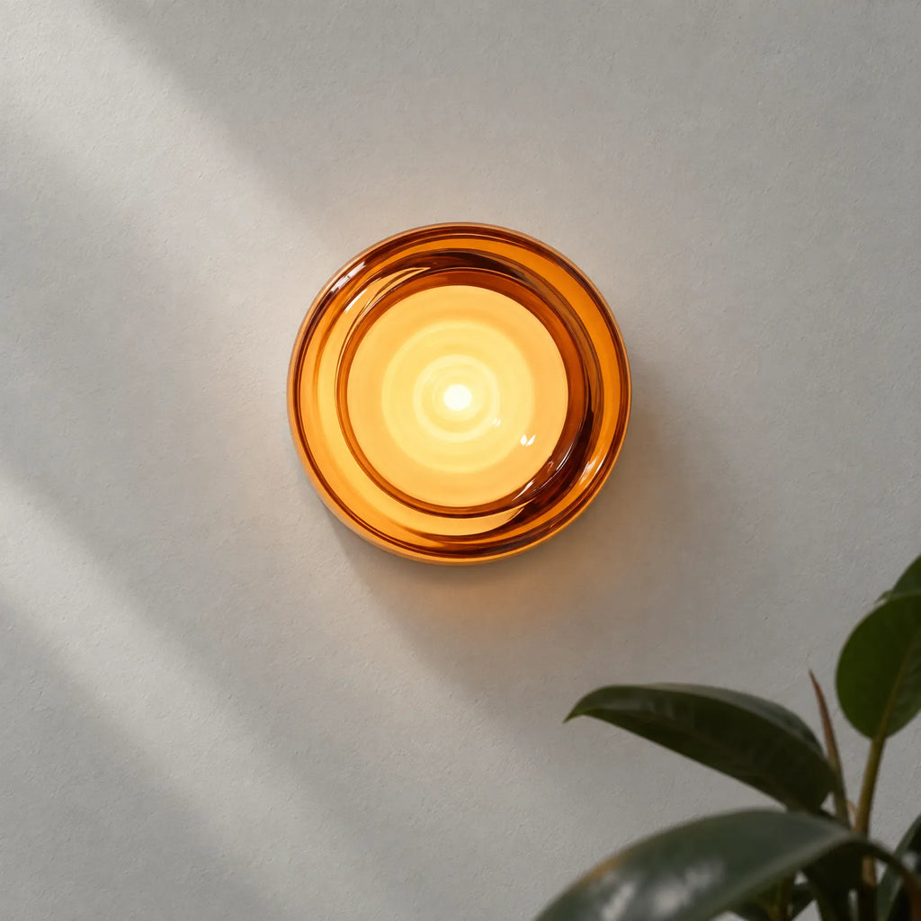Radiance - Contemporary Ribbed Wall Light Illuminating Dark Corners