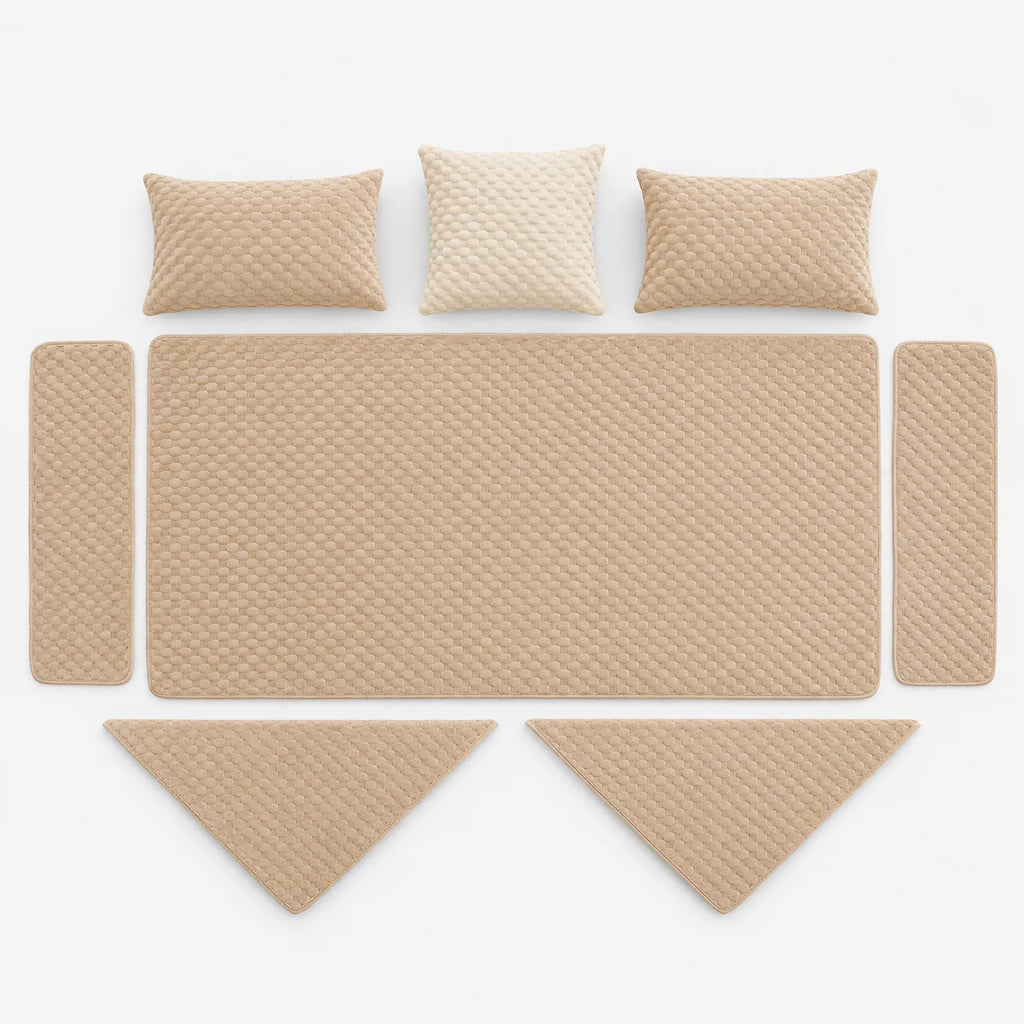 Romello - Quilted Sofa Cover Update Living Space