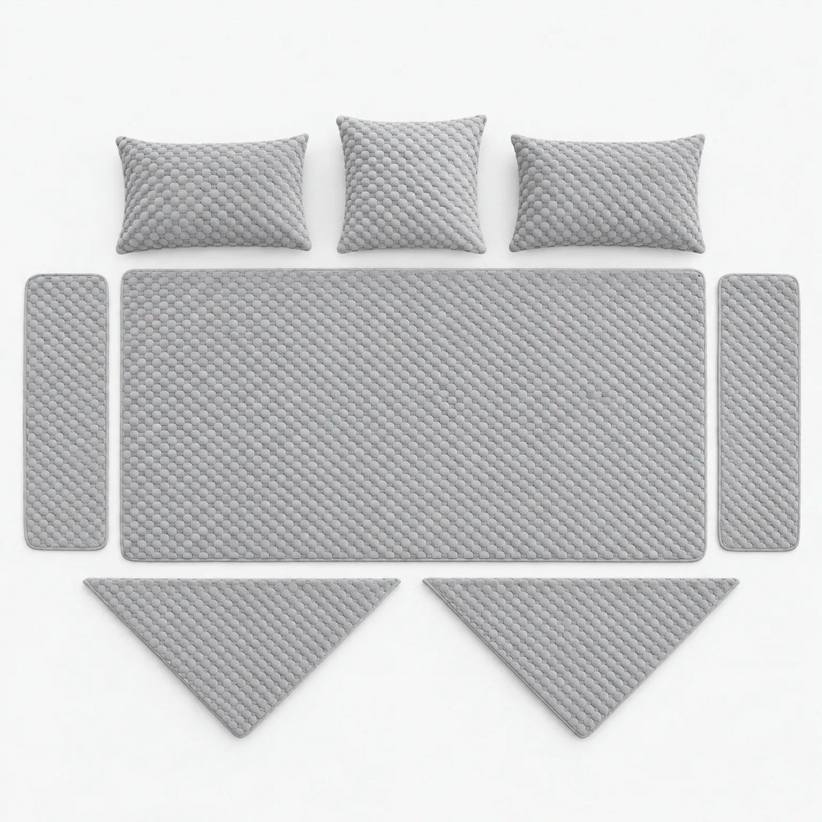 Romello - Quilted Sofa Cover Update Living Space
