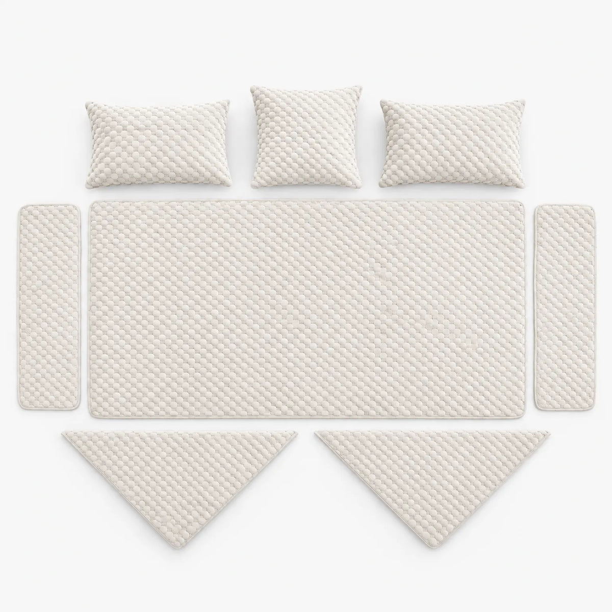 Romello - Quilted Sofa Cover Update Living Space