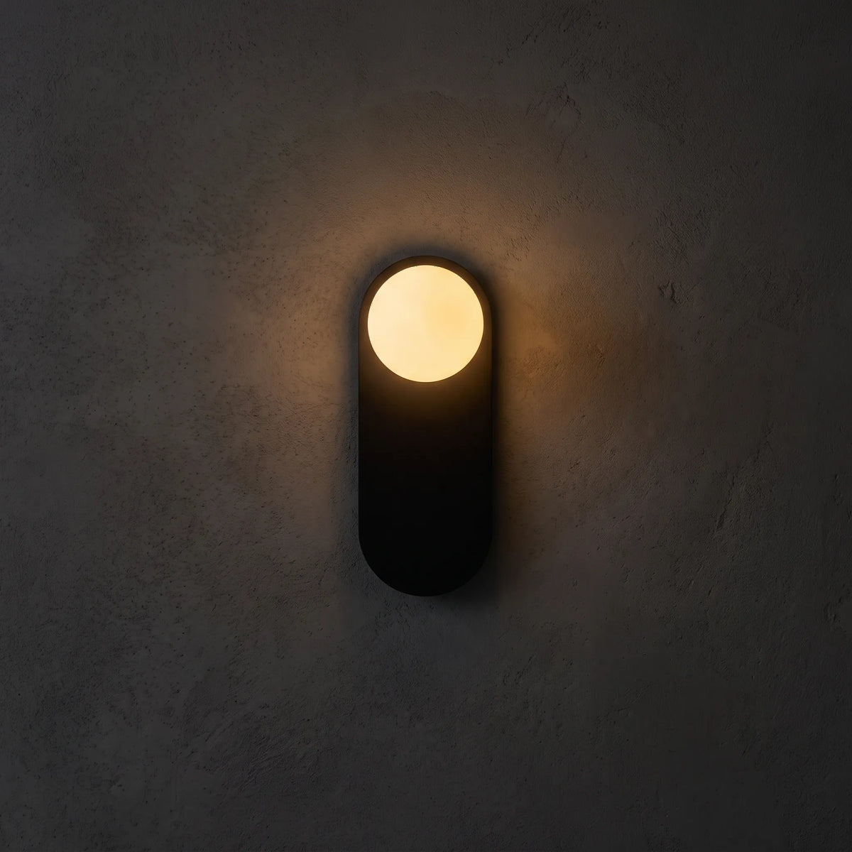Sedron - Modern Minimalist Curved Wall Sconce Light Brightening A Dim Hallway