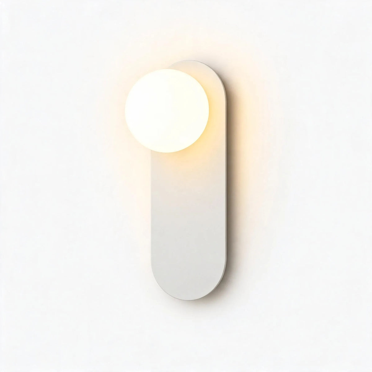 Sedron - Modern Minimalist Curved Wall Sconce Light Brightening A Dim Hallway