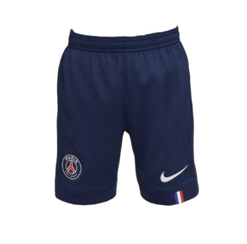 Children's navy football kit with shirt, shorts and socks