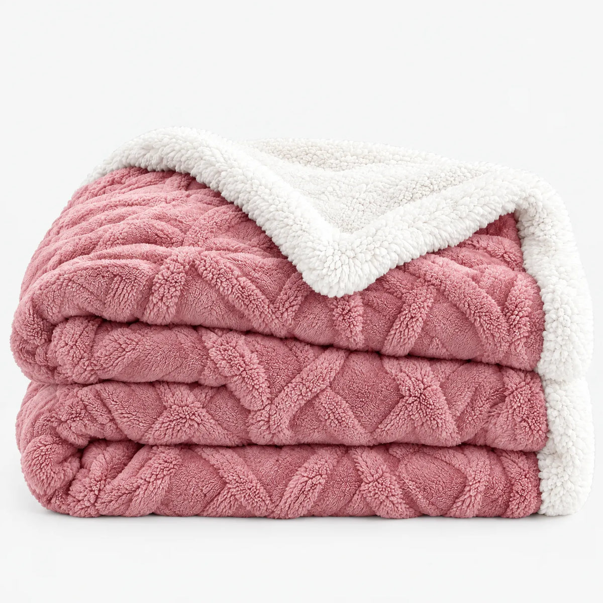 Snugglely - Textured Fleece Throw Relaxing On Sofas