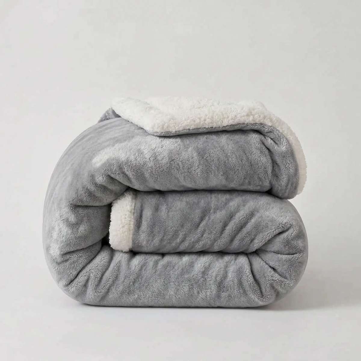 SnugglySoft - Double-Sided Contemporary Sherpa Throw Blanket Couch Lounging