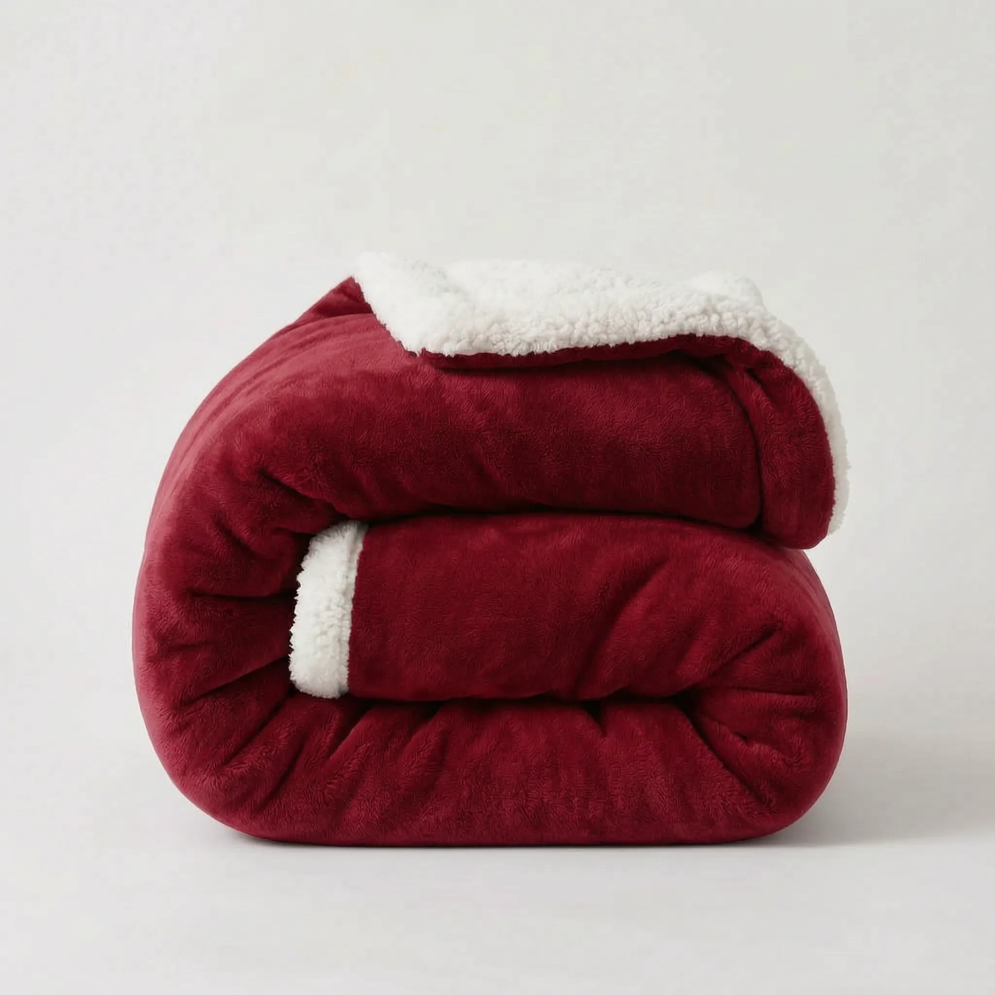 SnugglySoft - Double-Sided Contemporary Sherpa Throw Blanket Couch Lounging