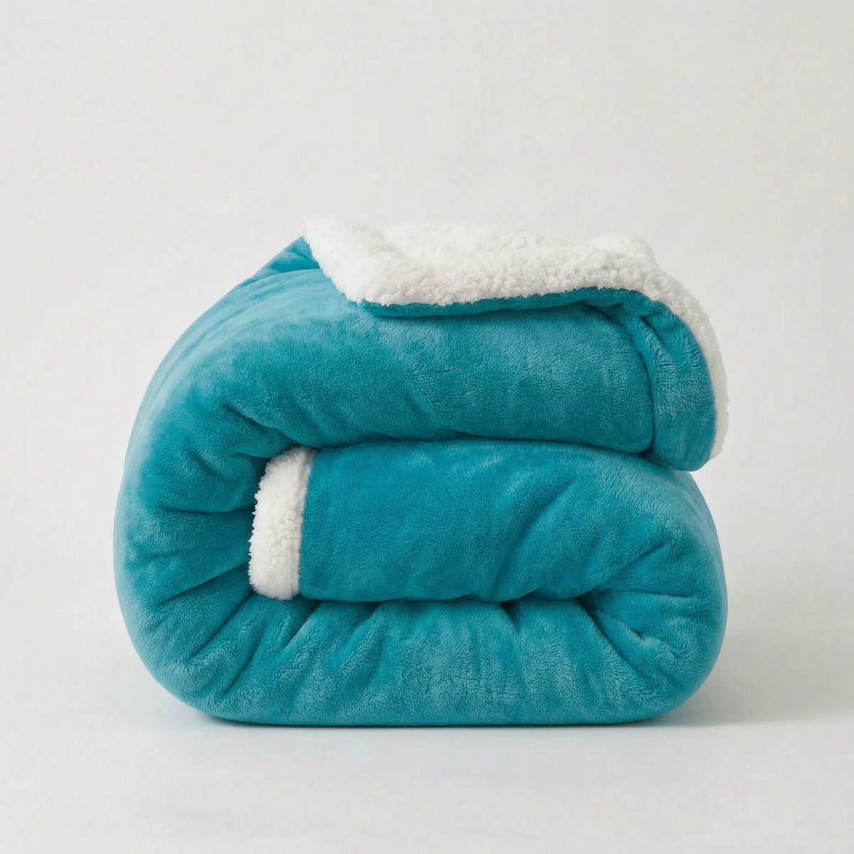 SnugglySoft - Double-Sided Contemporary Sherpa Throw Blanket Couch Lounging