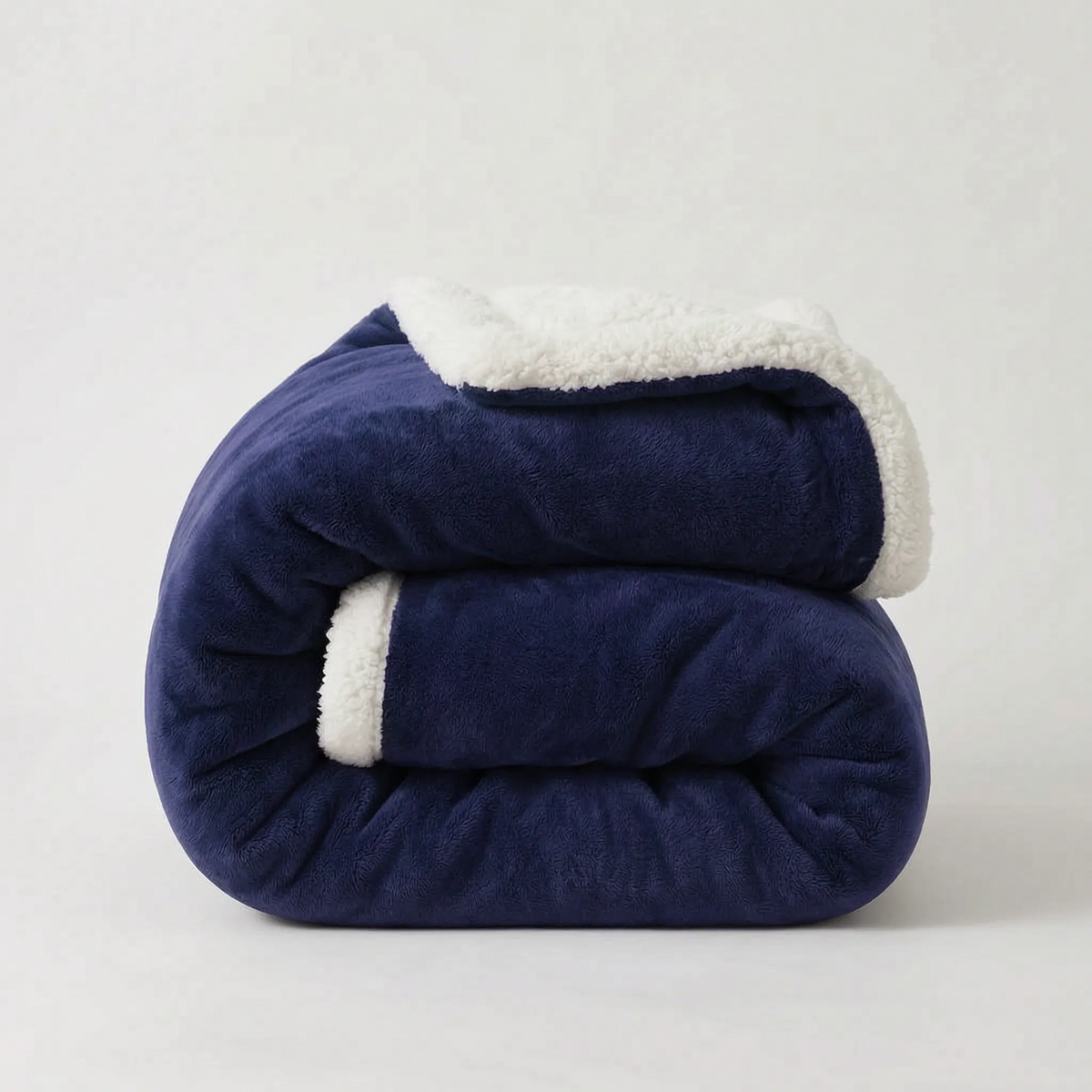 SnugglySoft - Double-Sided Contemporary Sherpa Throw Blanket Couch Lounging