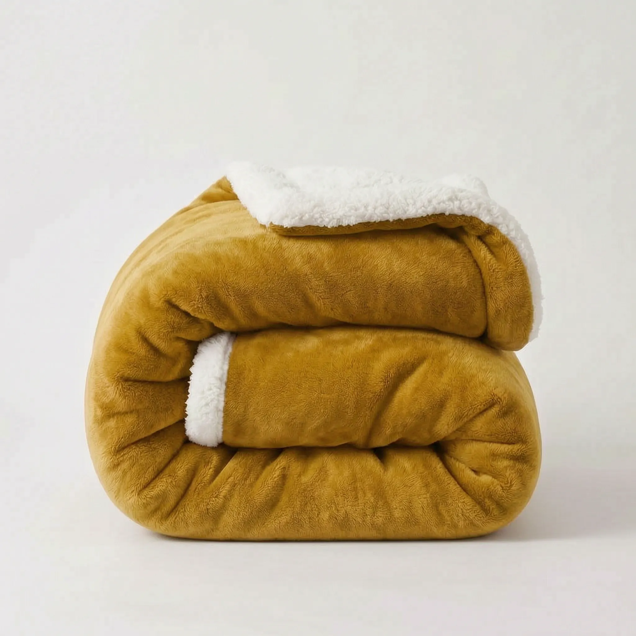 SnugglySoft - Double-Sided Contemporary Sherpa Throw Blanket Couch Lounging
