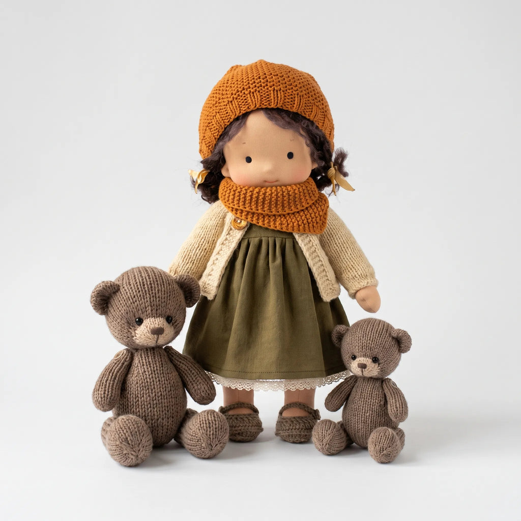 Snuglette - Classic Soft Fabric Rag Doll Imaginative Playtime