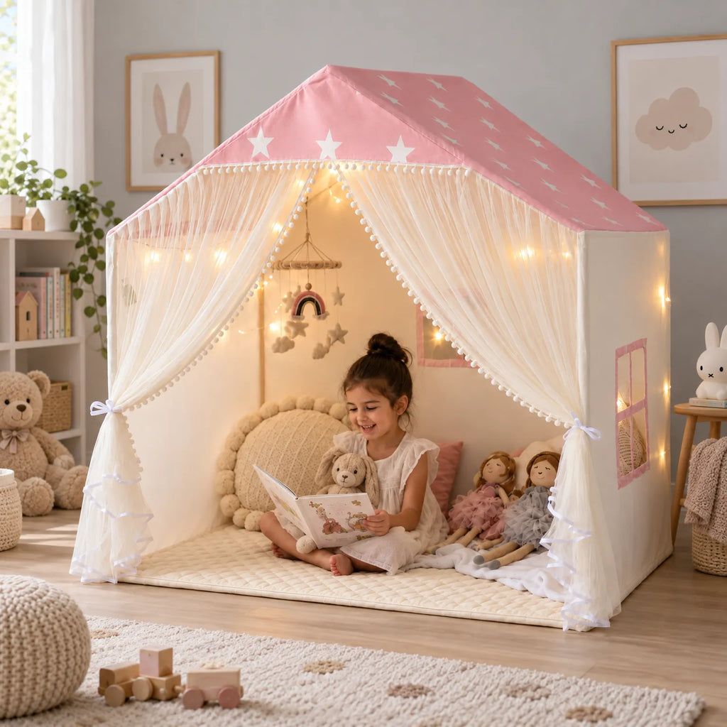 Starhaven - Indoor Kids Playhouse Reading Quiet Time