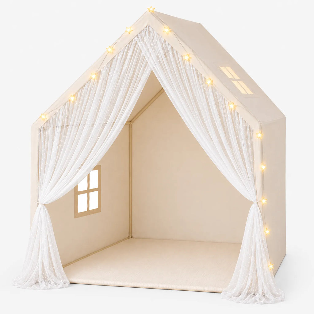 Stellet - Indoor Kids Play Tent Setting Up A Reading Nook