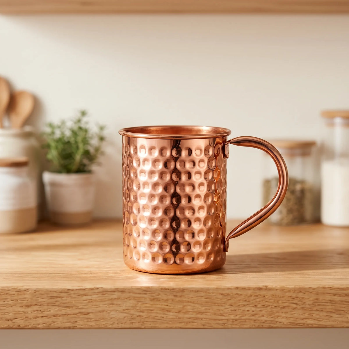 Tavrin - Traditional Drinking Mug With Curved Handle Drinking Tea Or Coffee At Home