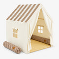 Tendaro - Childrens Indoor House Shaped Tent Setting Up An Indoor Reading Spot