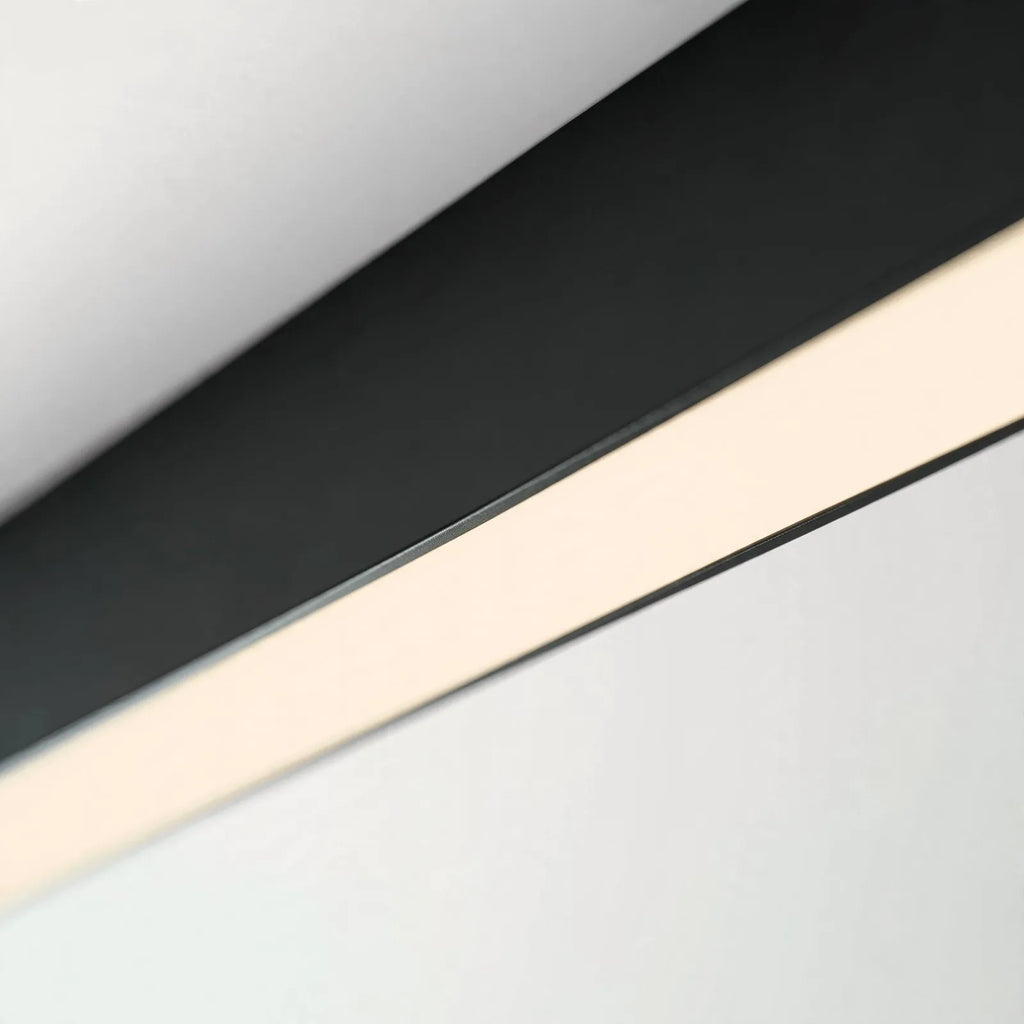 Trakon - Linear Flush Mount Ceiling Light Brightening Long Hallways And Corridors